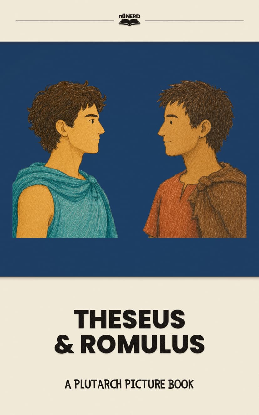Theseus & Romulus: A Plutarch Picture Book