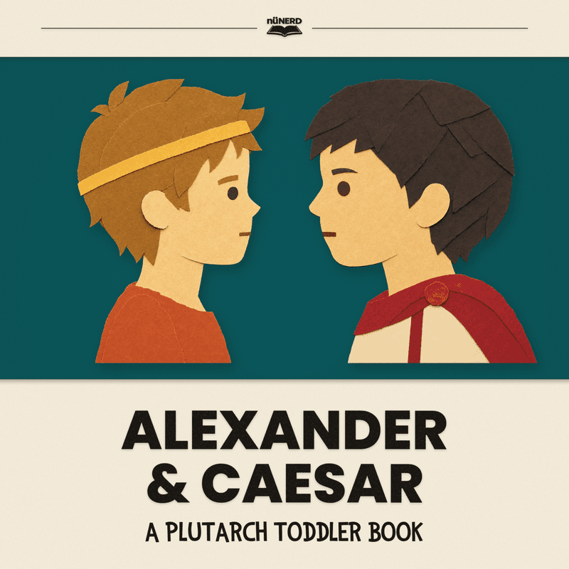 Alexander & Caesar: A Plutarch Toddler Book · ages 0–4