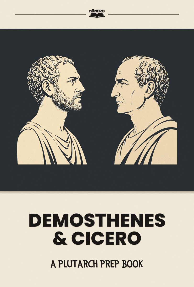Cover of Demosthenes & Cicero: A Plutarch Prep Book, for ages 10–14