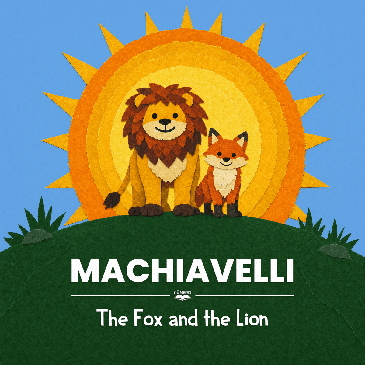 Cover of Machiavelli: The Fox and the Lion, for ages 0–4