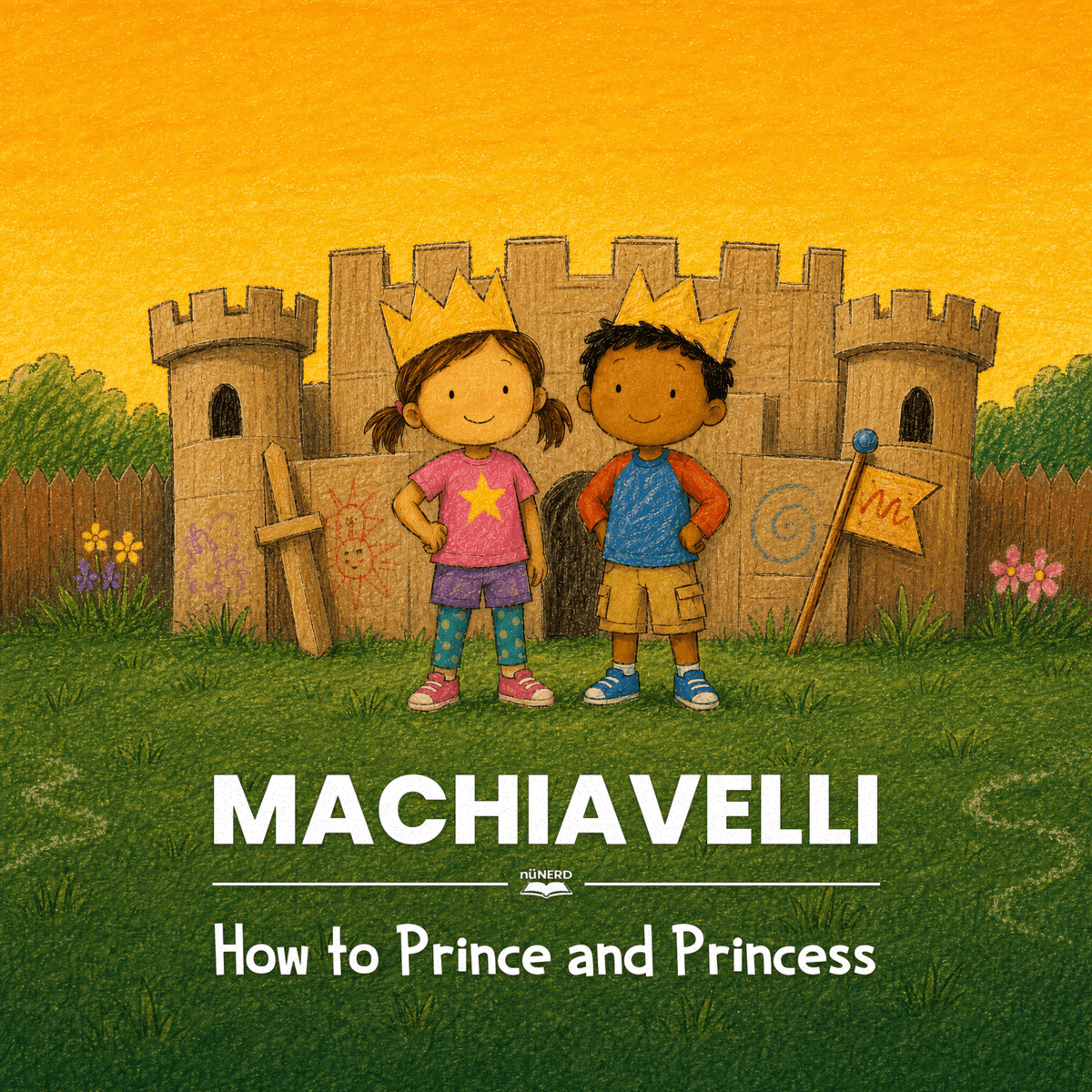 Cover of Machiavelli: How to Prince and Princess, for ages 3–7