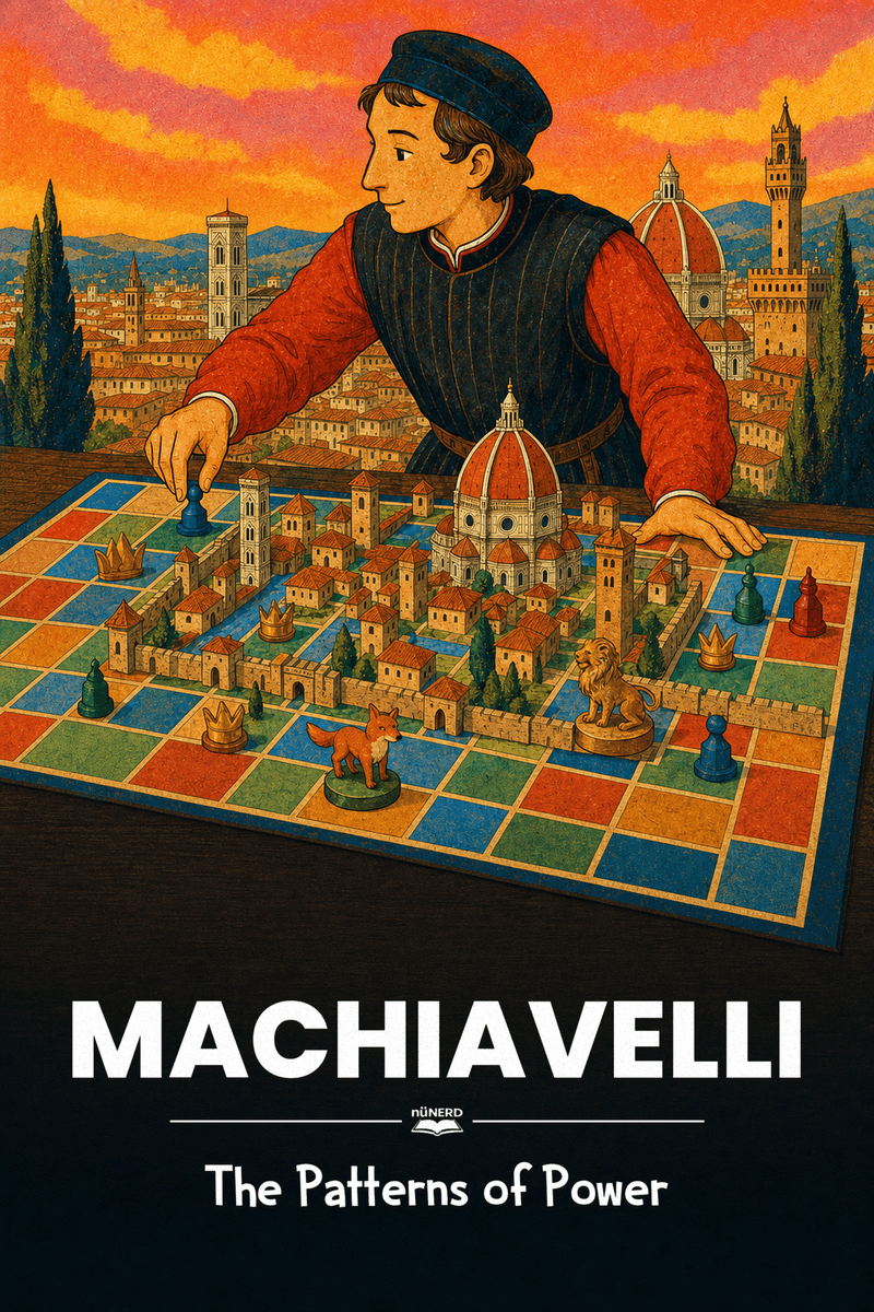 Cover of Machiavelli: The Patterns of Power, for ages 6–10