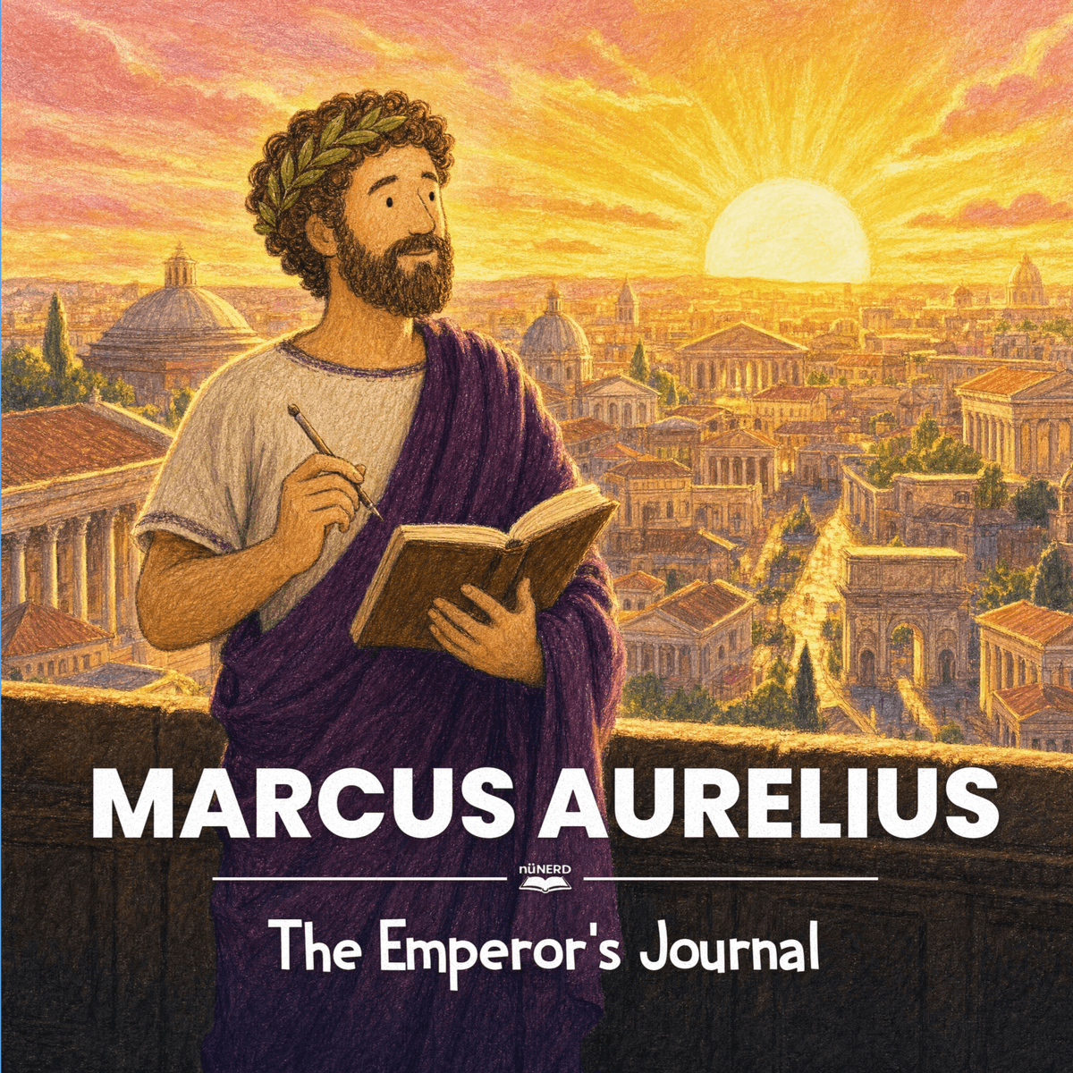 Cover of Marcus Aurelius: The Emperor's Journal, for ages 3–7