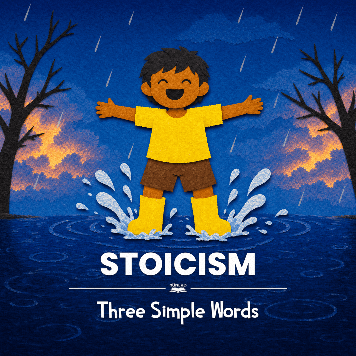 Cover of Stoicism: Three Simple Words, for ages 0–4